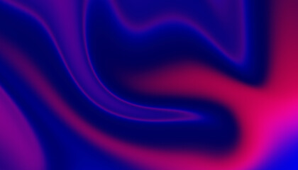 Abstract flowing waves of vibrant blue and magenta colors