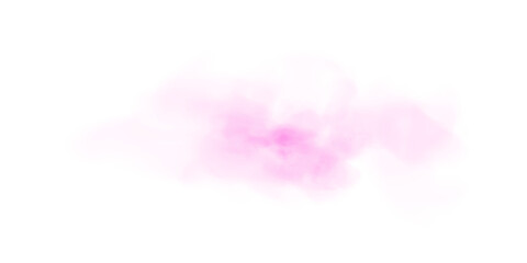 Fototapeta premium Light Pink Smoke. Transparent Cloud Effect with Soft Mist and Vapor Texture