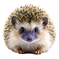 Obraz premium hedgehog isolated on white background ,PNG. AI Generated