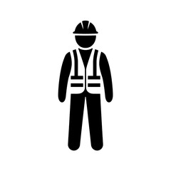 Construction worker icon