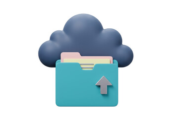 Isolated cloud storage for data backup and file sharing, upload files to the network