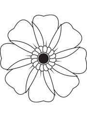 Flower mandala illustration. Oriental pattern, vintage