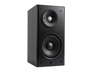  a singel Black Tower Speaker with Party Vibes PNG