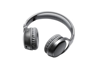 Foldable Headphones Compact Travel Style Isolated on White