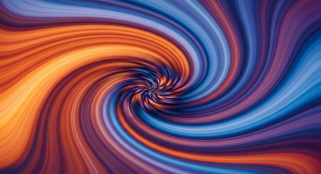 Abstract Swirling Colors.