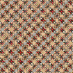 Abstract seamless  colorful geometric wallpaper pattern