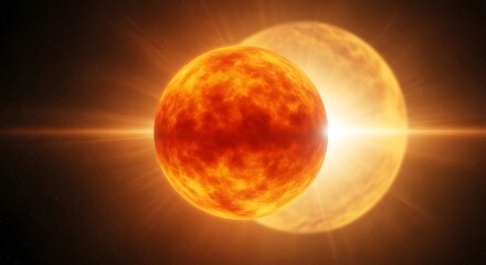 Solar Eclipse Celestial Event.