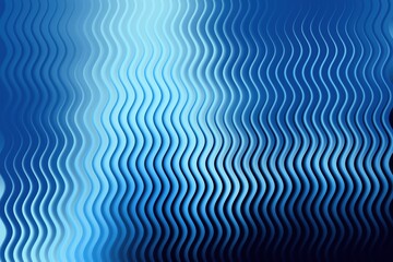 Wavy blue abstract background with a textured ribbed pattern and a soft light gradient, offering a sense of calm and fluidity