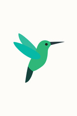 hummingbird in flight