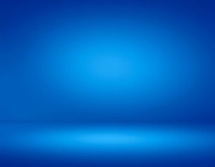 Fototapeta premium Simple, solid blue gradient background