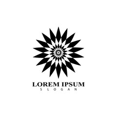 Obraz premium Circle Celebration Brand Identity logo design Idea. Vector illustration 