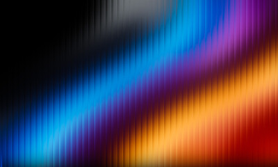 Diagonal abstract background with vibrant color spectrum and light effect