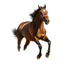 Fototapeta premium Chestnut Horse Galloping