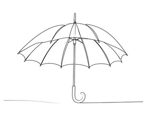 Simple umbrella sketch (1)