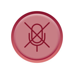 Mic icon design template