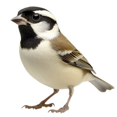 Naklejka premium White browed Sparrow Bird