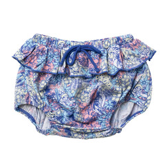 blue female underwear