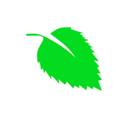 Green leaf icons