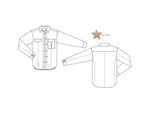 ROCKET STAR BUTTEN SHIRTS