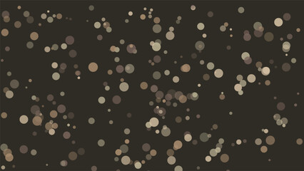 Abstract background with brown and beige circles in various sizes