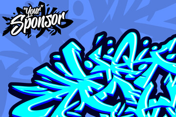 A series of energetic and vibrant background designs - Lightning, thunder, storm, cyan, blue, stickers, stickers, sports themes