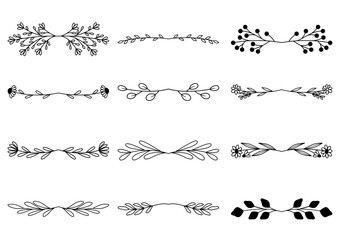 Obraz premium 0018 flower divider