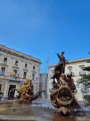 fountain in Sicily Italy