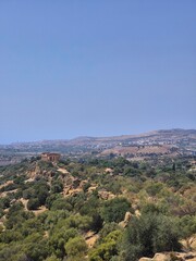 view from the top of the mountain