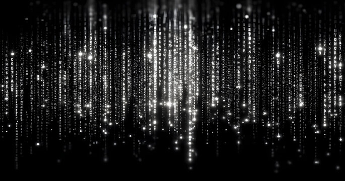 black distressed overlay background with tiny white particles scattered across it, creating an impression of stars or snowflakes in the night, dark background, matrix-like code
