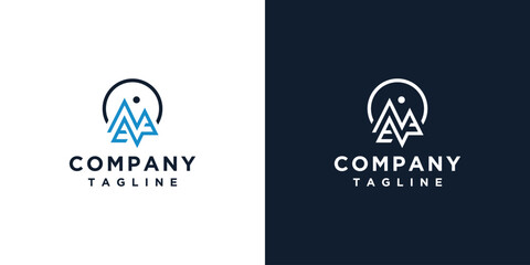 Letter sign logo vector template illustration