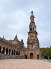 Fototapeta premium Tower of the Plaza de España