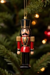 Christmas nutcracker ornament tree.