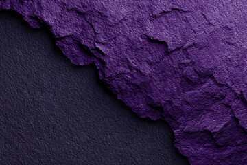 Purple textured background with a rough rock surface design a split tone effect