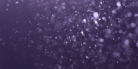 Abstract Purple bokeh defocus glitter blur background. © zodar