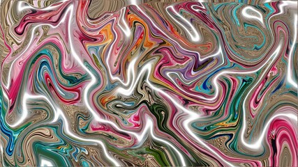 Abstract Swirls of Color and Light: A mesmerizing kaleidoscope of swirling colors and luminous pathways, a visual journey of vibrant hues and dynamic movement, inviting exploration and imagination. 