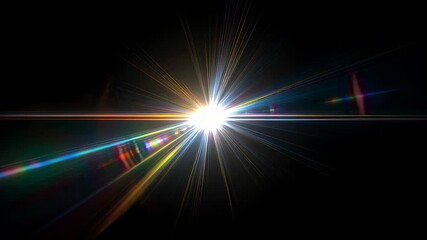 Captivating light refraction display dark background visual art abstract perspective colorful spectrum