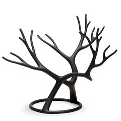 Abstract Branch Display: An artistic and modern branch-shaped display, a unique decor item. The intricate design, inspired by nature, would be an eye-catching addition to any space.