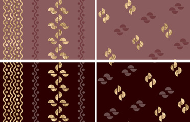 Ethnic Digital Pattern background texture