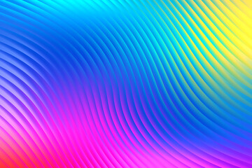 Vibrant gradient stripes abstract background waves flowing colors