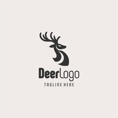 Creative Deer Branding Logo Symbol