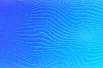 Abstract blue cyan gradient wavy stripes texture background