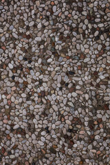 Close Up Detailed Smooth Pebble Stone Surface Texture Background