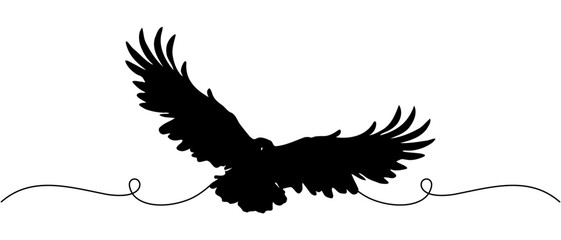 Crow vector illustration