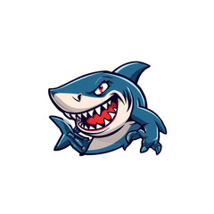 angry shark 