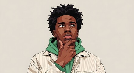 Young Black Man Whisking Ingredients in Modern Kitchen, Healthy Cooking Concept