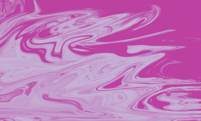Abstract flowing pink and white marbled texture background