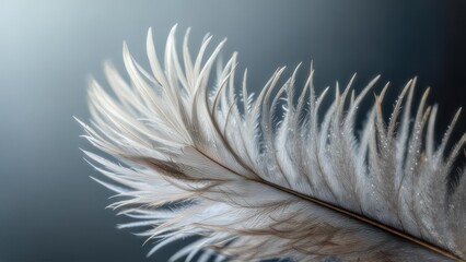 Close-up feather detail