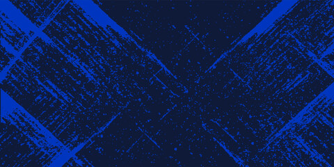 Abstract navy blue backdrop features dynamic crisscross patterns with distressed textures, creating an artistic and modern design ideal for backgrounds or graphic overlays