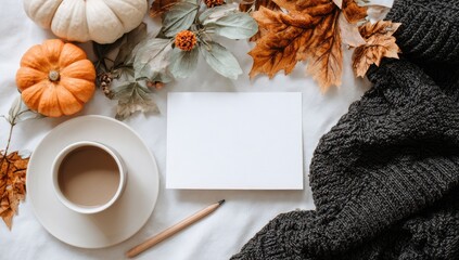Autumnal Cozy Flatlay