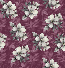 seamless floral background